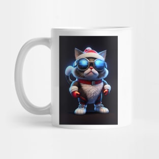 Cute Cosmic Cat Mug